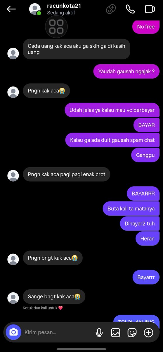 _Bebabycaca's tweet photo. Manusia manusia bego dan tolol
Kalau lu sange gausah rese dan buat risih orang deh

Najis banget https://t.co/lfMLHzThle