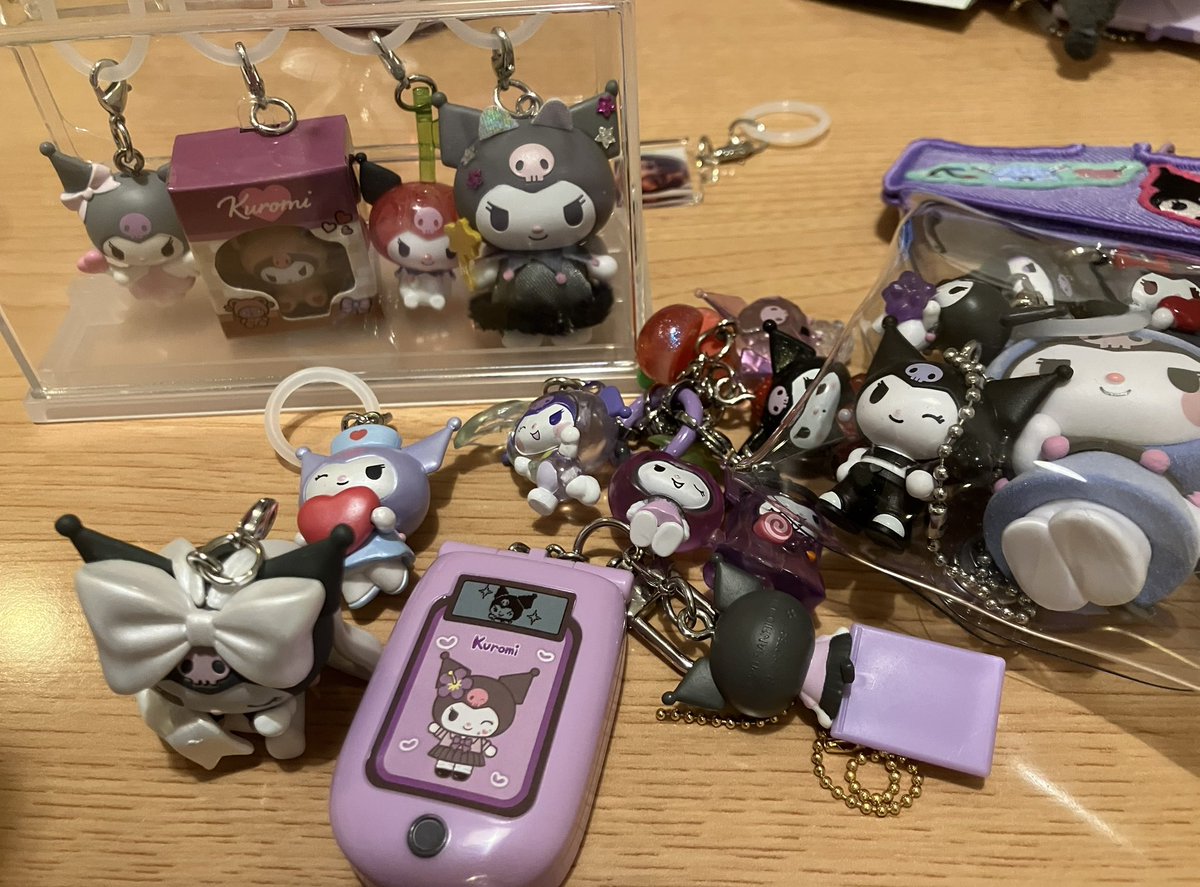 utaco0731's tweet photo. クロミちゃんが好きすぎてどう保管しようか悩み中、、、

#クロミ https://t.co/1bVICvh3ua