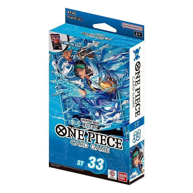 ineedtcg's tweet photo. ST-33 — BLUE Kuzan

Playing this as-is? What would you swap out first?

Image: Bandai.
Restock pings in Discord: https://t.co/CdUzl4uqUX

#onepiece #tcg #op #cards https://t.co/A9zyIWfjwc
