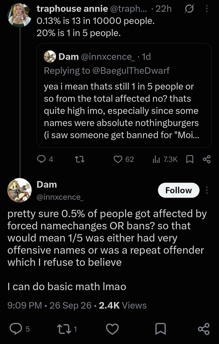 BaegulTheDwarf's tweet photo. This is actually one of the funniest interactions I've seen on this hellsite in months https://t.co/ubixXppuZf