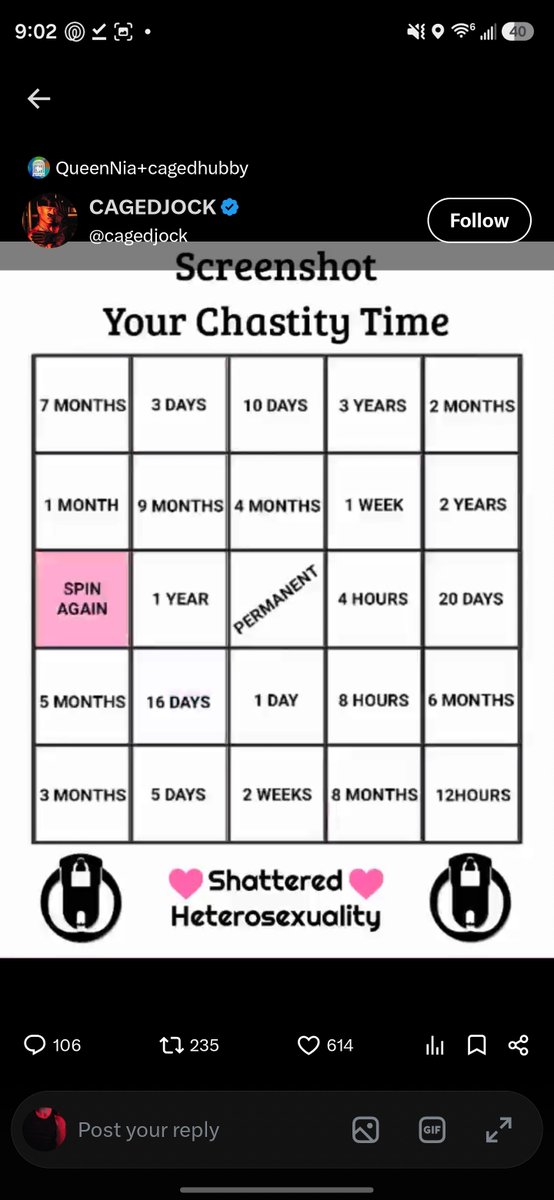 DavidPrejack's tweet photo. @cagedjock I got spin again and then 2 years... im so fucked https://t.co/OO8LF8EMFy