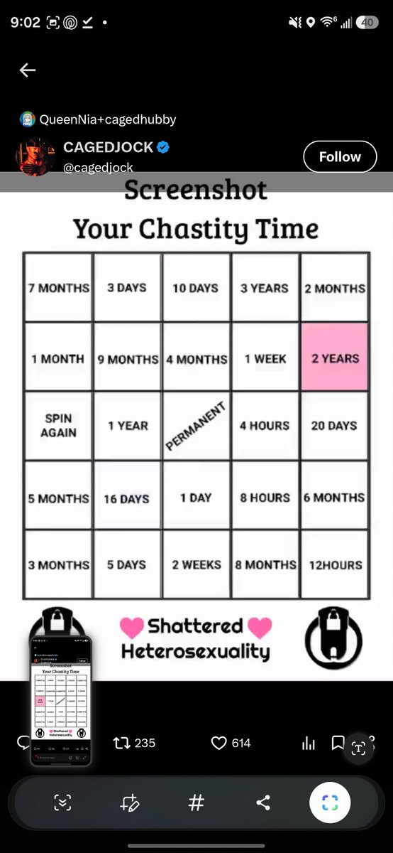 DavidPrejack's tweet photo. @cagedjock I got spin again and then 2 years... im so fucked https://t.co/OO8LF8EMFy