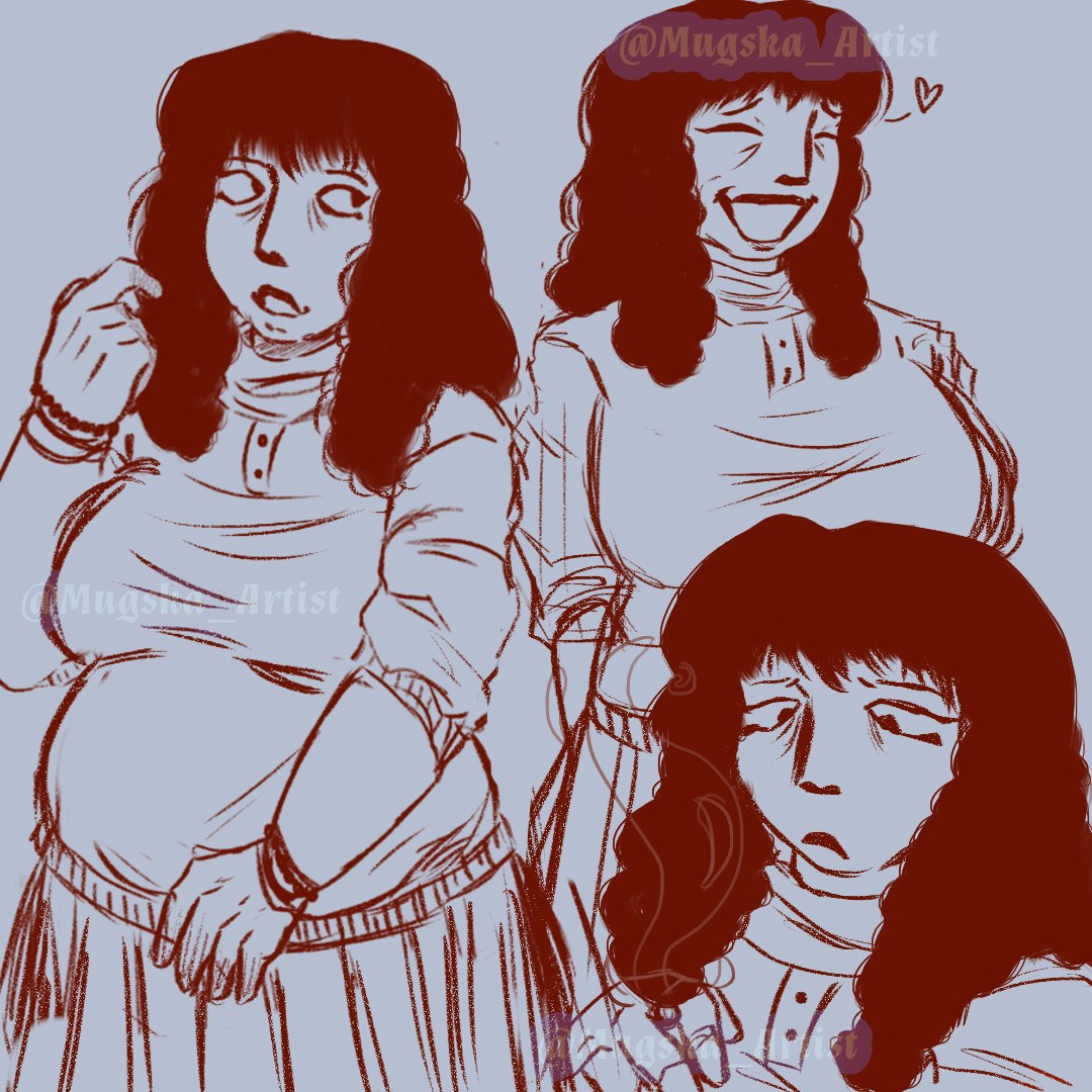 Mugska_Artist's tweet photo. #thewaltenfiles #rosemarywalten
This is a wip but chubby Rosie since some the art team draw her chunky <333 https://t.co/83YpbXUfNI