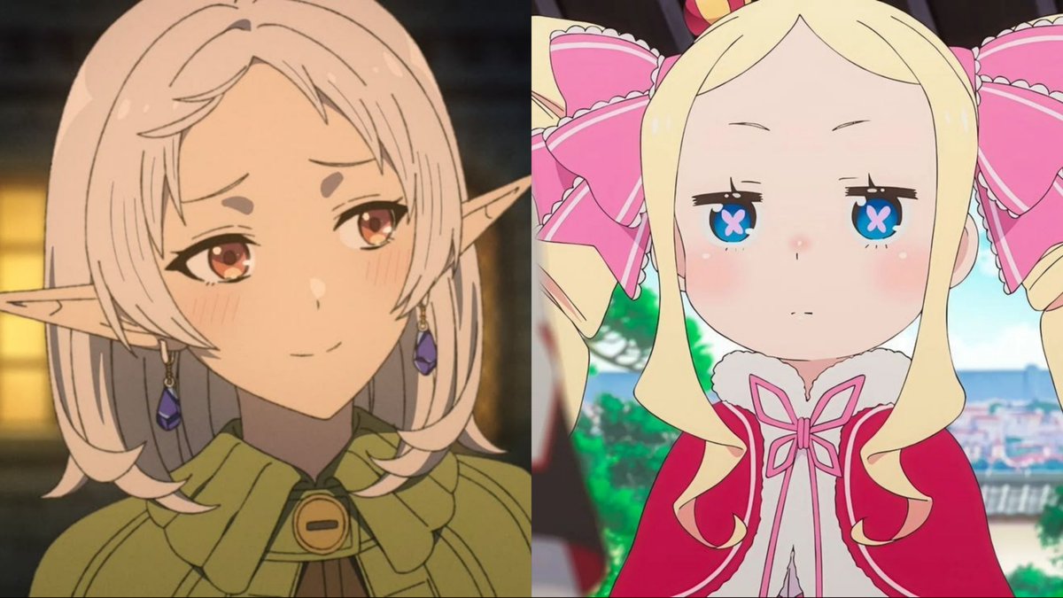 briff_c's tweet photo. La niña más pequeña del harem de Rudeus / La waifu más mayor del harem de Subaru https://t.co/DIpmdnDKT0
