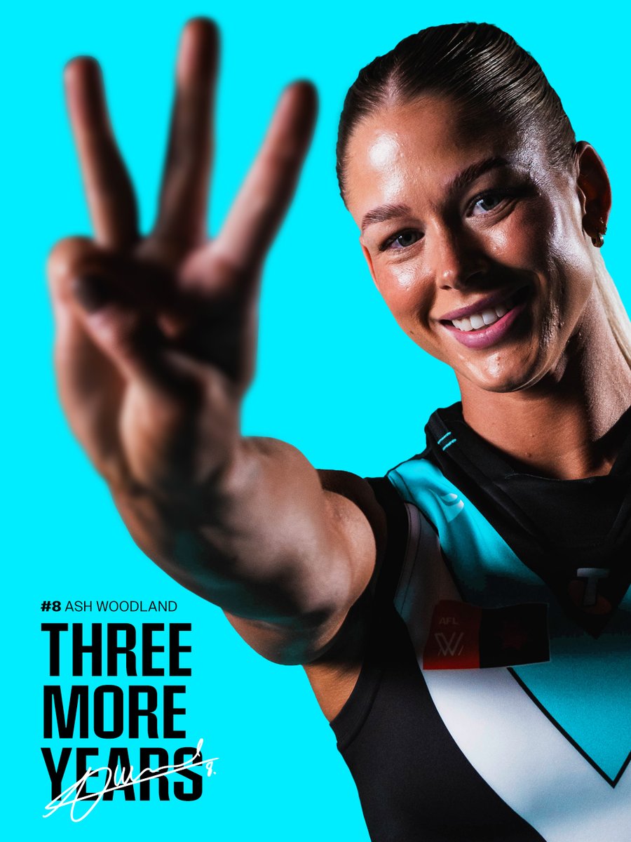 pafc_w's tweet photo. Three more years of Ash ⭐

The star midfielder will call Alberton home until the end of 2029 🏡

📰 https://t.co/3OcPDqPkhM https://t.co/39TjK5rvAe