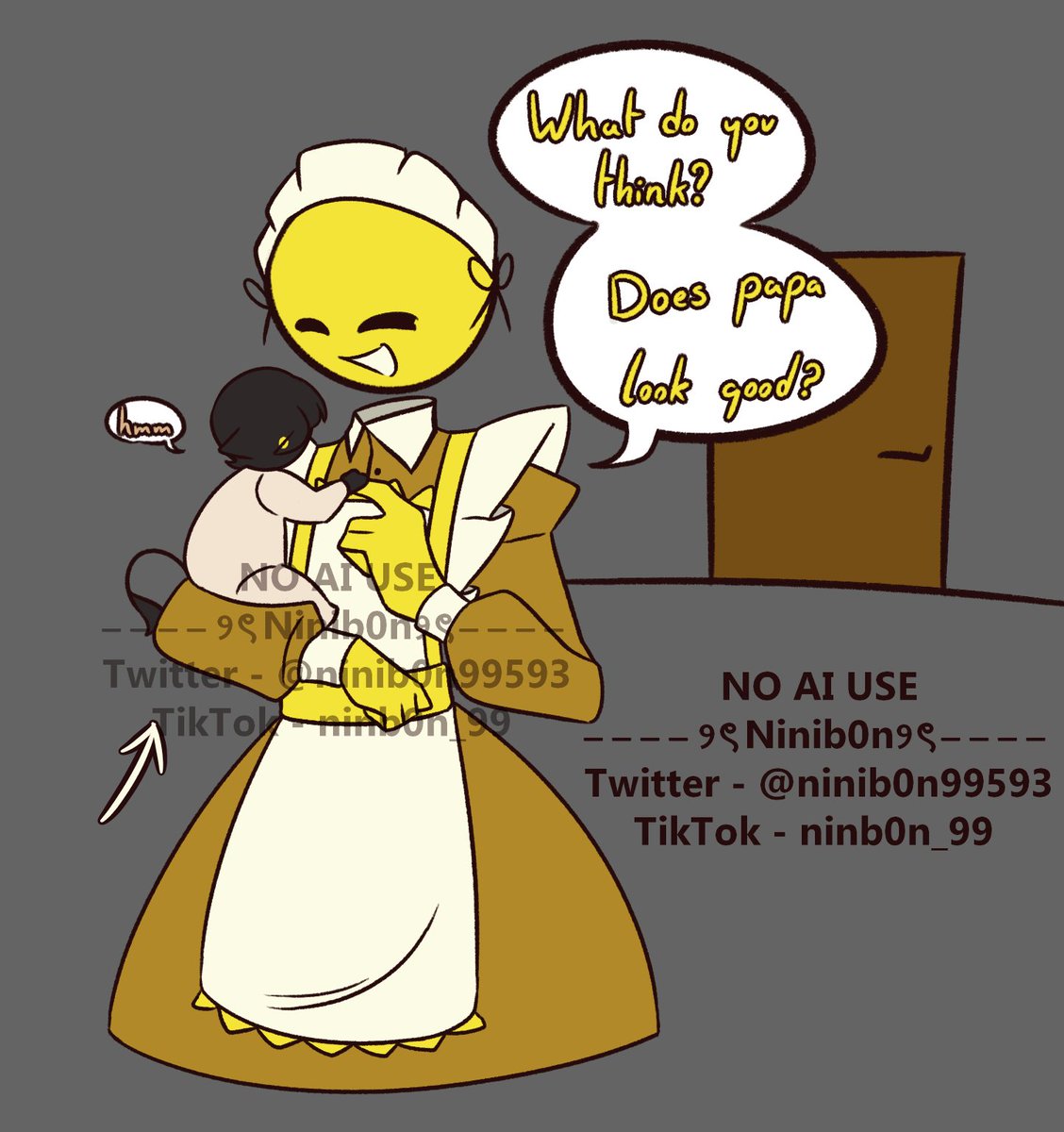 ninib0n99593's tweet photo. Maid verity comic (eng n Spanish) 3/8  
⊹₊˚‧︵‿₊୨ᰔ୧₊‿︵‧˚₊⊹ 
#thatmob #verity #verityxmob #veritymobpleas 
note i do not know any Spanish and i used a Spanish dictionary translator https://t.co/u4ifle2iZE