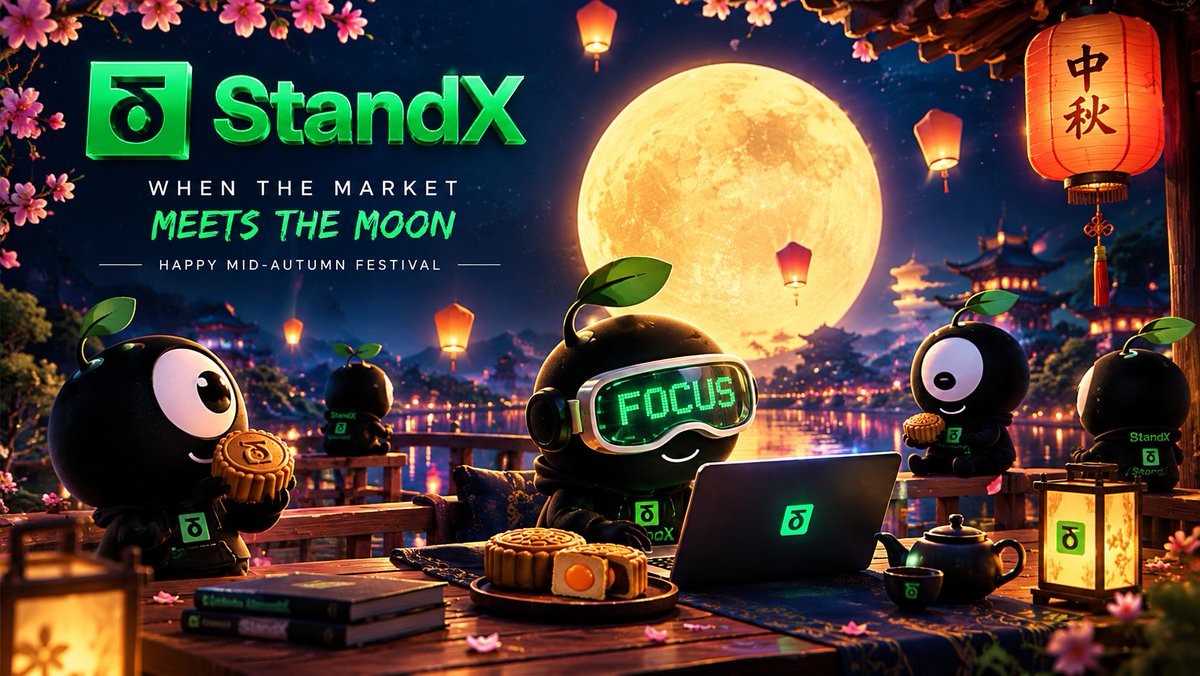 TheCrypto_Miner's tweet photo. Happy Mid-Autumn Festival @StandX_Official @Stander_StandX #StandX @jimmyitsopen https://t.co/fqTZ8kKxuv
