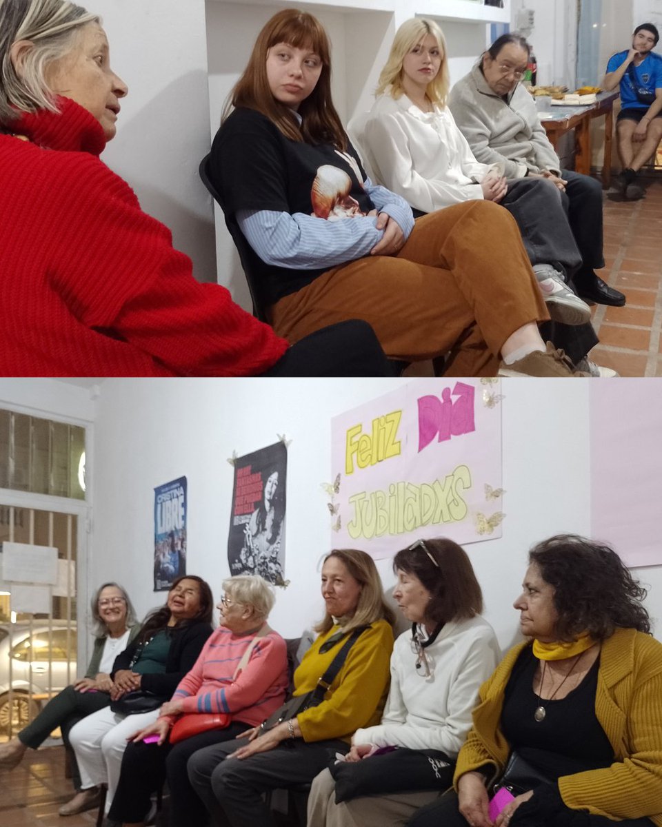PalermoCampora's tweet photo. Nos encontramos para celebrar el Día de las jubiladas y jubilados de la única manera que sabemos: juntos en comunidad.

Fue una encuentro atravesado por la emoción de saber que nos tenemos y que aun en tiempos oscuros e inciertos prevalece la organización colectiva. https://t.co/vzQ6wmXeNJ