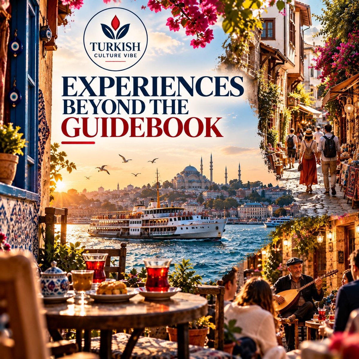 TurkishCultureV's tweet photo. Forget the checklist. 🇹🇷

Take the ferry.
Sit for tea.
Get lost in an old street.
Follow the sound of music.

The best Türkiye stories aren’t always in the guidebook.

#TurkishCultureVibe #Türkiye https://t.co/dLJQrPBVXb