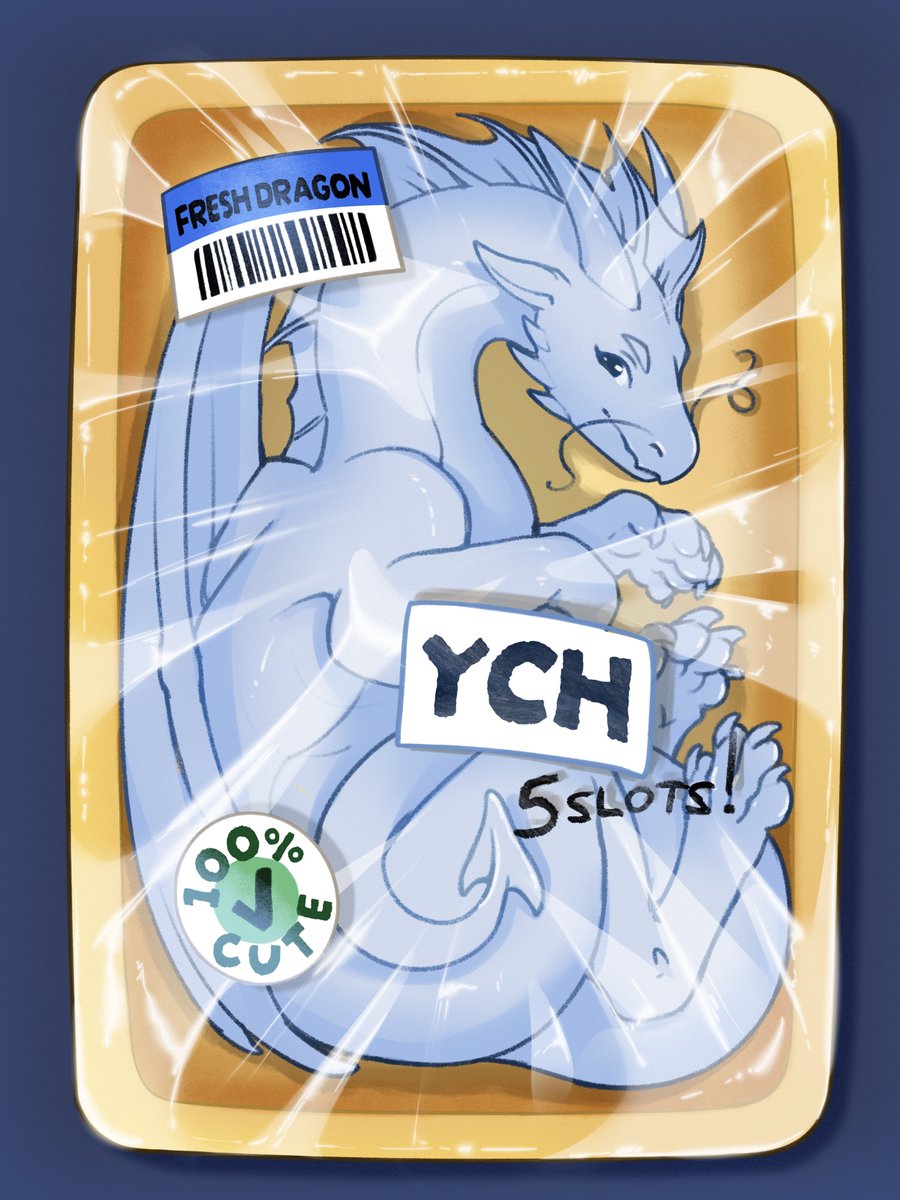 Helga_Dragon's tweet photo. 🍽️ Freshly Packed 🍽️ YCH
5 SLOTS!

💲120
Note me or comment to claim✨

Only feral characters
• It will be flat colored chibi art
• The text on the stickers can be changed
• I can change character's emotion https://t.co/y1drDU4cOj