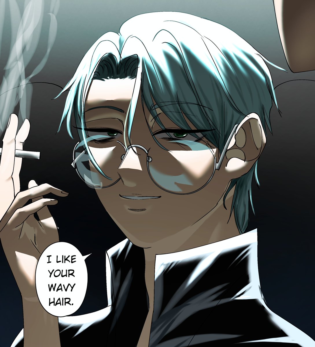 so0ooah's tweet photo. Ivan's hair looks like seaweed. 
#ivantill https://t.co/SOGGsoJSKe