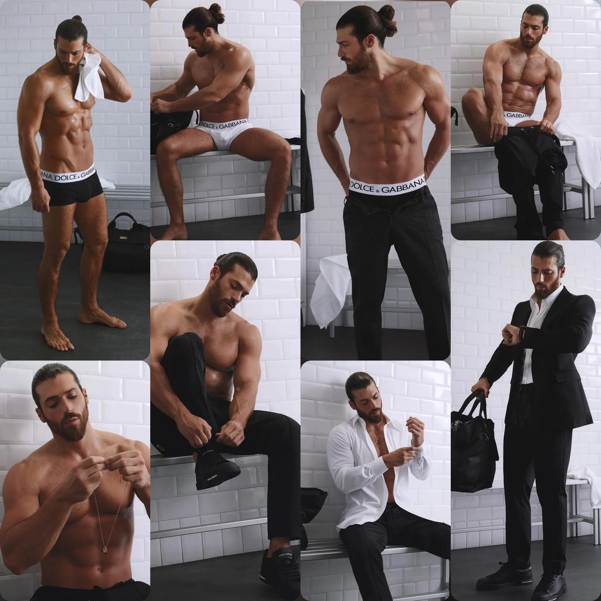 MariaLuiza20695's tweet photo. In eight moments mode D&amp;G (credit to the author) 
I vote for #CanYaman from Turkiye for The 100 Most Handsome Faces of 2026
#100faces2026 
#tccandler 
@tccandler https://t.co/tjMuljPQzN