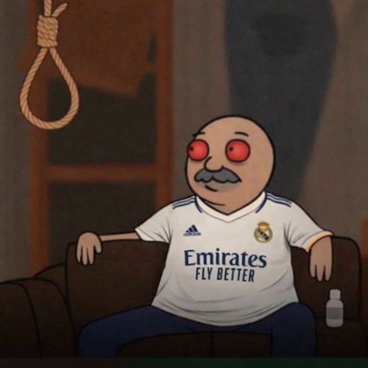 Jeffwalker87499's tweet photo. Being a Real Madrid fan is not for the weak! 😂🤍 One bad result and the whole fanbase needs emotional support. Hala Madrid forever! 👑⚪ https://t.co/33d3vqikby