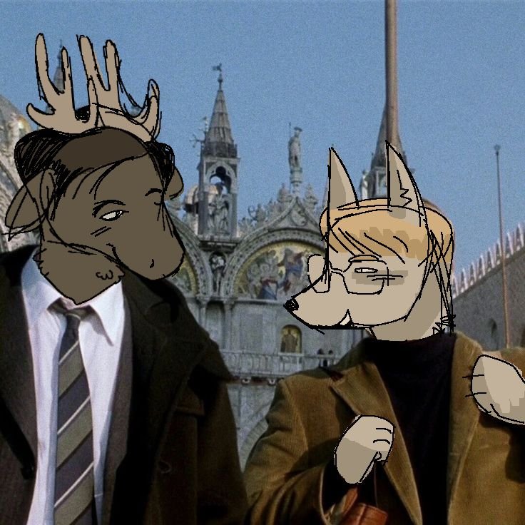 Gorpishxt2u's tweet photo. Thinking about my talented mr ripley furry au again.... I miss them https://t.co/Ra91PJGgCm