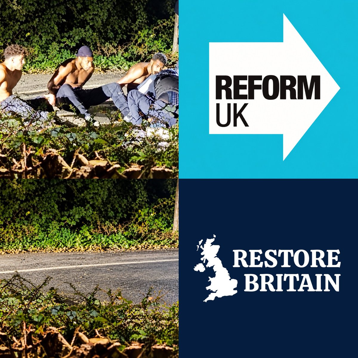 PoliticsNowGB's tweet photo. Vote Restore Britain. https://t.co/W1AoL7acby