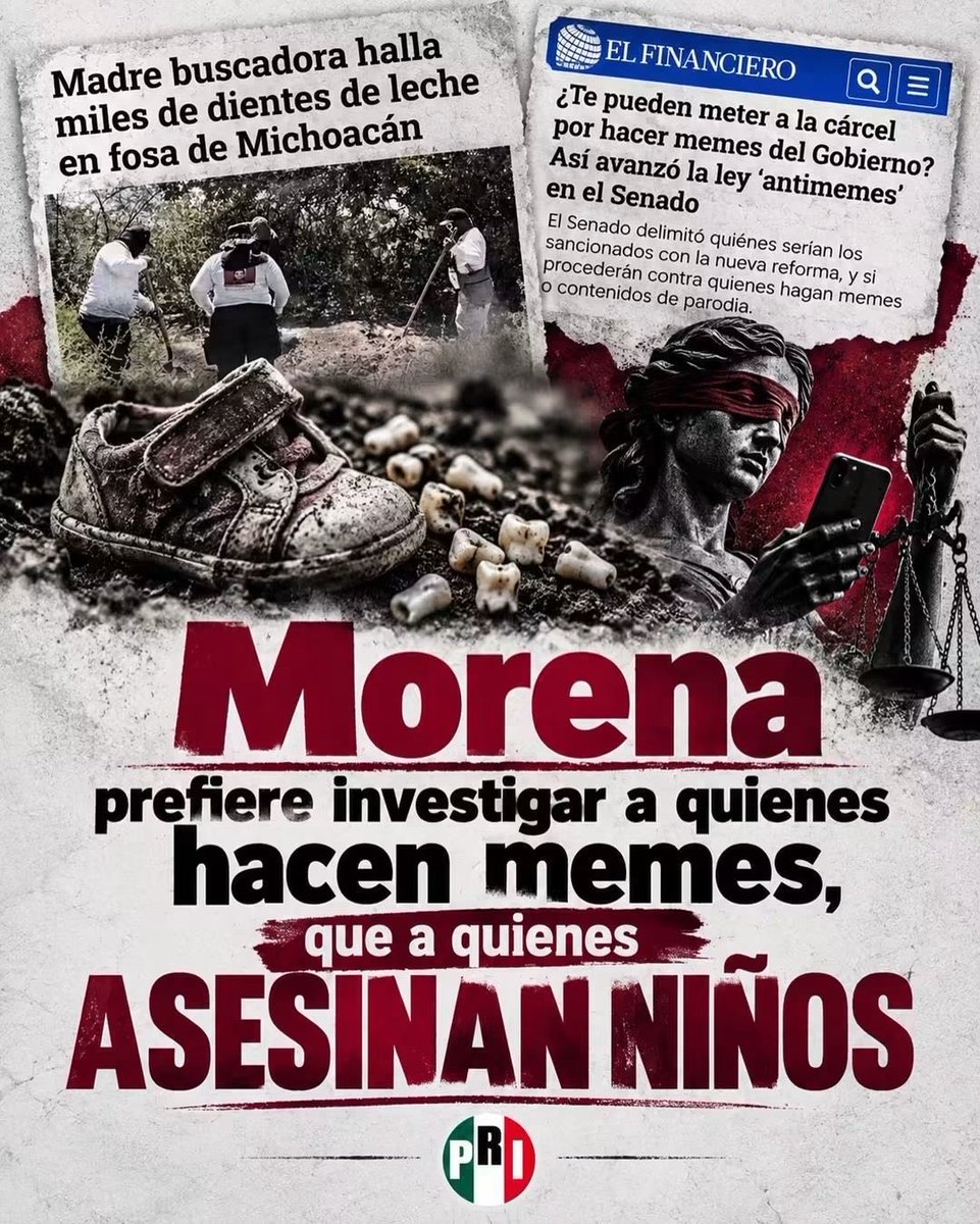Mamaguzo's tweet photo. 🚨.  Óila 😳😳

Dime un solo resultado en favor de México, #NanaPancha? 
Y de la honestidad 😳🙈. Cual honestidad? Les parece honesto encerrar a @RuffoAppel  sin pruebas … y en cambio dejar libres al #CartelLaBarredoraDeTabasco? Con @lopezobrador_ hijos, amigos etc. libres …

Es honesto lo que hacen con los hermanos Farías Laguna? 

Es honesto mandar una iniciativa de ley desde las vísceras de la #Secretaria contra quien tenga doble nacionalidad ? 

Y contra quien haga memes ? 

Se entiende que una mujer como tú, ocupes un lugar que no te corresponde, desde ahí, ya es corrupción infinita … 

#MORENAORGANIZACIÓNCRIMINAL 
#MorenaEsUnPeligroParaMéxico 

#MorenaEpicentroDelTerrorParaMéxico !!

#ClaudiaShitBaumZurdaComunistaImpuesta

#FueraClaudiaSheinbaumDelPoder

#FueraMorenaEste2027
