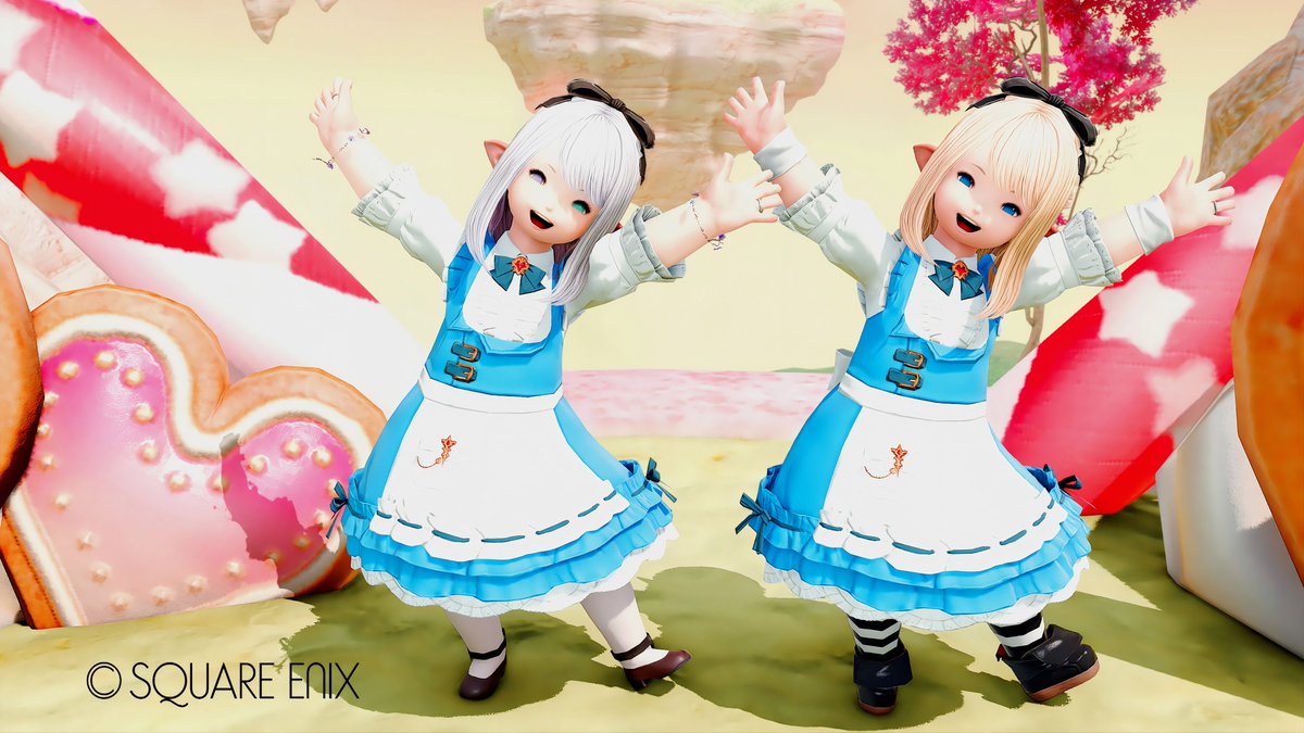 ayumimi123's tweet photo. お友達がララになってるので、Wアリスしてきました✨
#おはララ #ララフェル https://t.co/RfSX6S0LTr