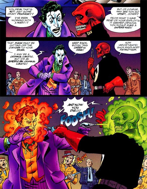 Greygrouse's tweet photo. @esjesjesj Also joker did this already in 1996 against the red skull. https://t.co/b3vdqgLI8T