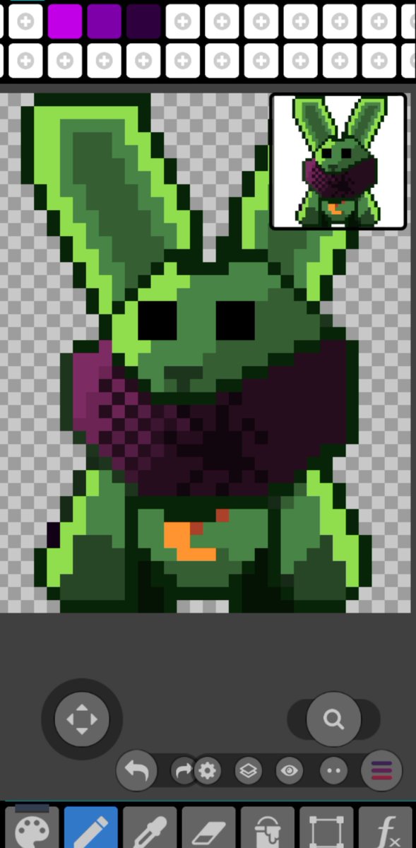 BonaCheese's tweet photo. la vida ya no tiene color todo lo veo en pixeles, un intento¿? de hoppy hopscotch

(me equivoque de simbolo en el collar cfff)

#pixelartㅤ https://t.co/Mvvd1gk0CQ