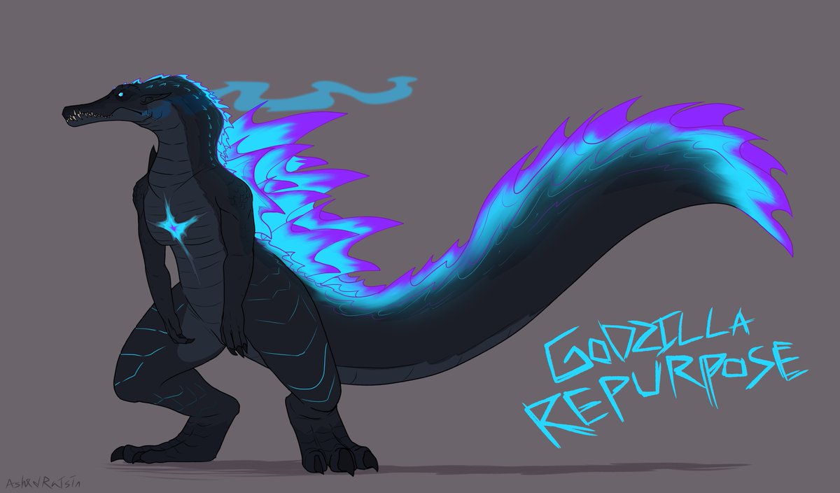 ashed_raisin's tweet photo. Godzilla Repurpose 🔷✨
#Godzilla #Fangoji #Kaiju https://t.co/bGAp5SDNgw