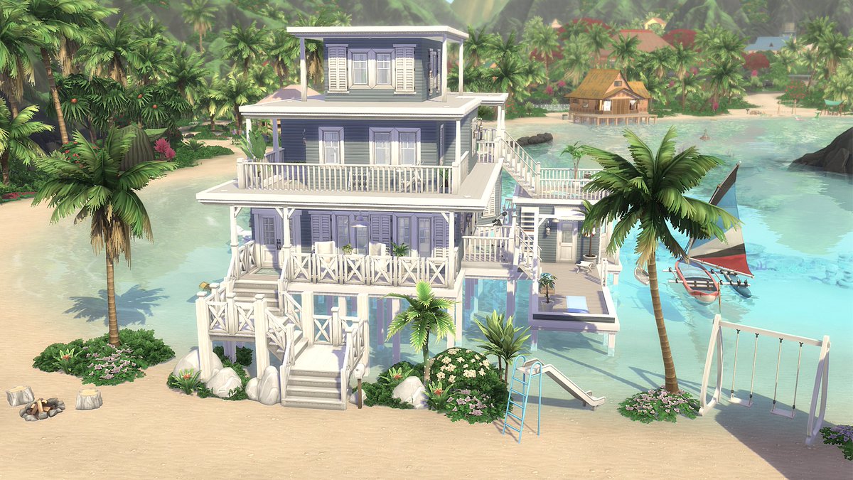 77Mandykay's tweet photo. Hello. Built this on the Kin-Ship lot in Sulani. My gallery id is Mandykay77 https://t.co/HRMCqNSjuJ