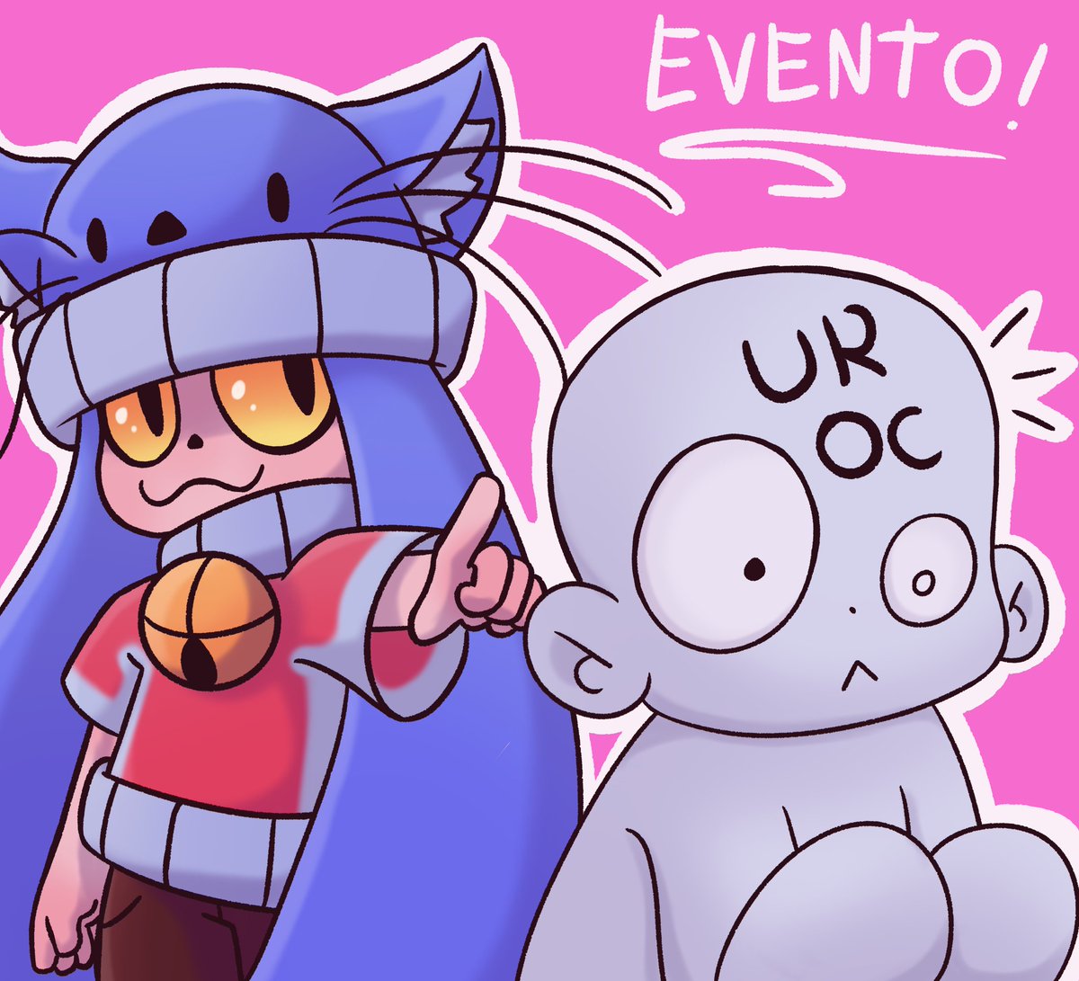 CardamomoDoce's tweet photo. ✨ Eventinho: Mande sua OC aqui e ganhe uma fanart no estilo bobo do Momo✨ https://t.co/4bhlBPL0SV
