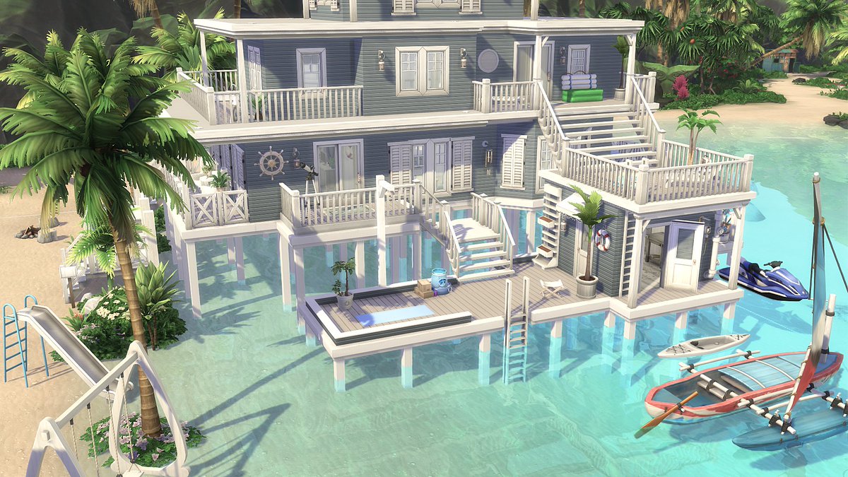 77Mandykay's tweet photo. Hello. Built this on the Kin-Ship lot in Sulani. My gallery id is Mandykay77 https://t.co/HRMCqNSjuJ