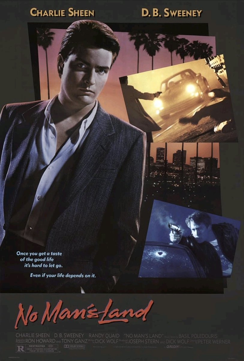JamesLisle79's tweet photo. #NowWatching #NoMansLand
Charlie Sheen, a lot of Porsches and a cool synth score.
Also an early Brad Pitt appearance at 21 mins.
#80sfilms https://t.co/UJgDCkvZ6D