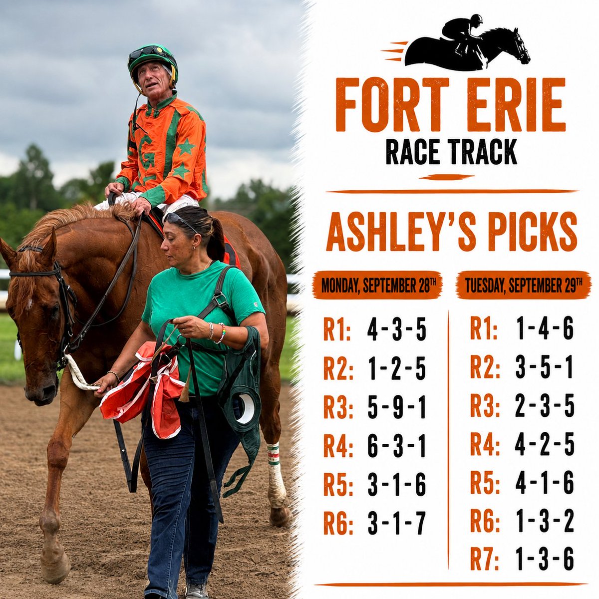 Forterieracing's tweet photo. Ashley's tip sheet for this week's races is available now on our website. Check it out and get yourself prepped for the Sept. 28-29 cards.
🔗 https://t.co/gqiUdQsNxH https://t.co/tKZsclAYB7
