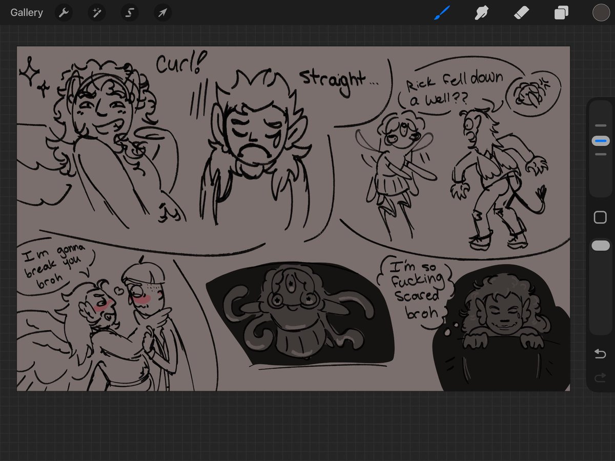 GriffinDrawsIt's tweet photo. What if i posted stuff or something (rick and morty oc, feat. TERPHO/MerRants) https://t.co/QaumIqJTs4