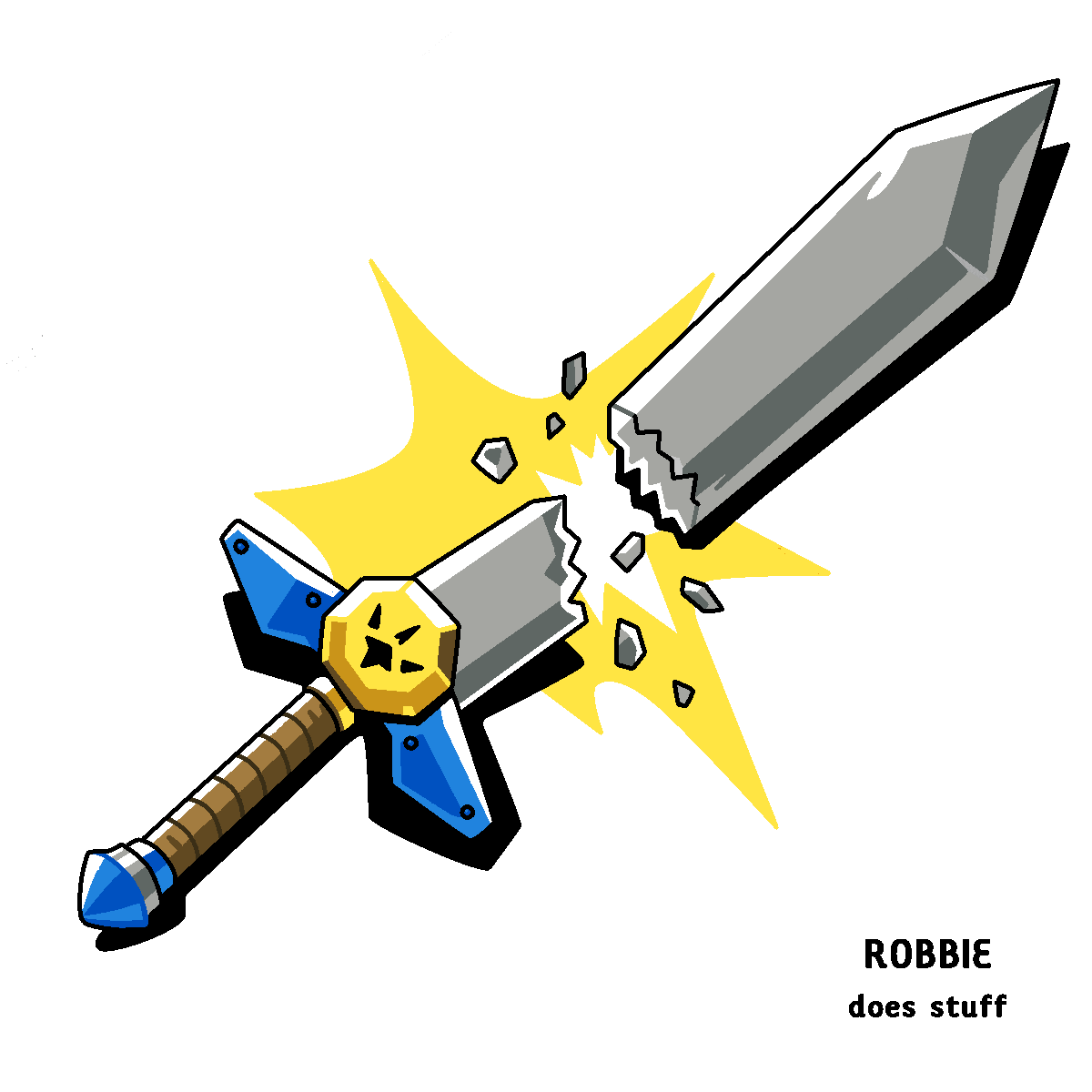robertbegg_art's tweet photo. Biggoron’s Sword: Accept no substitutes. 

Especially breakable ones.

#TheLegendofZelda #FanArt #Swordtember https://t.co/1paCeY9YGI