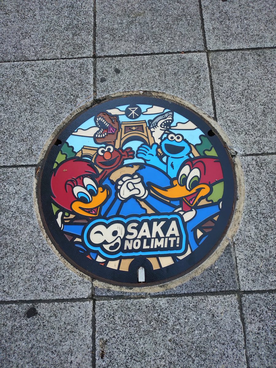 kusu291's tweet photo. マンホール見つけました😊
#USJファン https://t.co/clh6nJKtmY