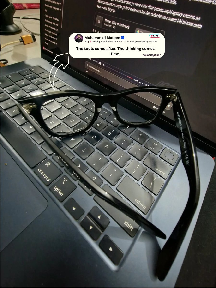 mateen_tts's tweet photo. 🧠  I am still deep in the boring part.

This is what building a real shop and content system actually looks like. 

I lean on AI to move faster now,, but it does not replace the thinking. It just buys me more hours to do the thinking that actually matters. https://t.co/taqbCh0P9I
