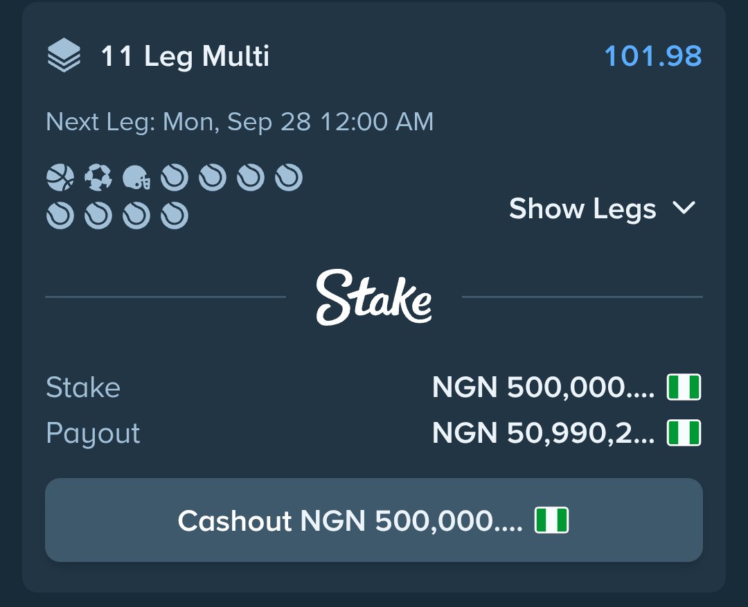 BETFUSE1's tweet photo. Register STAKE here👇
https://t.co/Vw8A5HmqgN
Flex if necessary.....
102 Odds 👉 https://t.co/C1OVWpK146
10 Odds Banker 👉 https://t.co/5vrkHNgY5G https://t.co/iGCI6uipzm