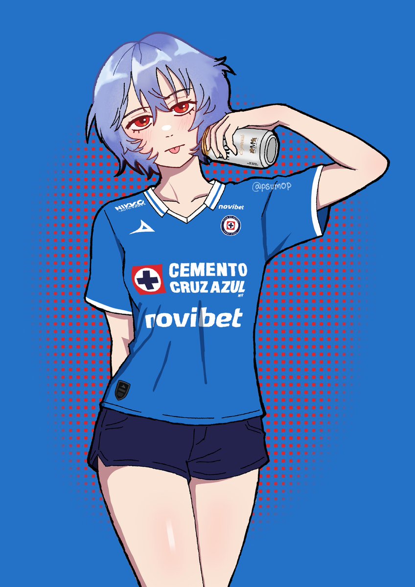 psumop0's tweet photo. Ahora toco cruz azul 💙👀

#evangelion #cruzazul #ligamx https://t.co/3Le3h4vbFt