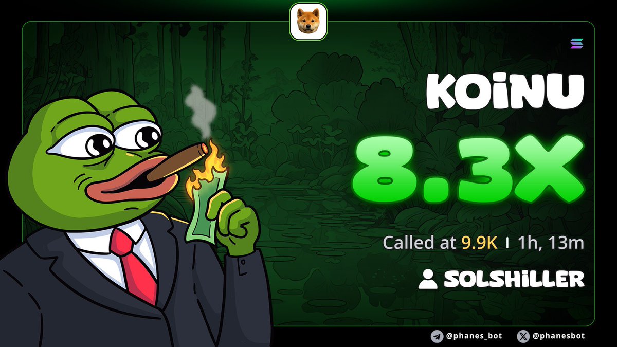 GhostCallerX's tweet photo. 8X on $KOINU called in the private tg

CA> 

CedSVzaBjbqniJ1GpUcTozB58S56yDX42nTXsz31zQUe https://t.co/kO5n5f6MT7
