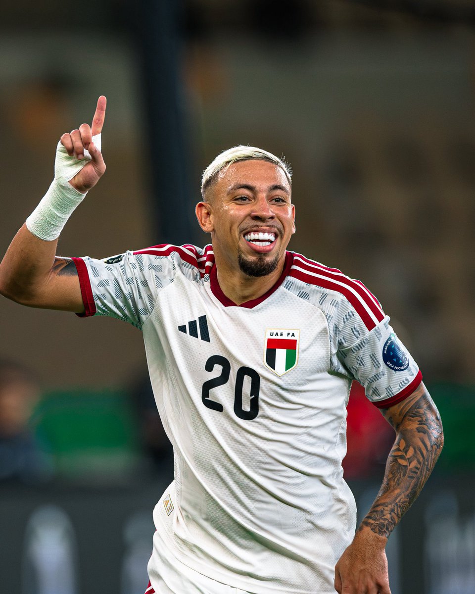 guilhermebala01's tweet photo. A dream come true and an unforgettable moment. 🇦🇪❤️

My national team debut and first goal in this jersey. I am so grateful to God for allowing me to experience moments like this, to my family for always being by my side, and to everyone who believes in me and is part of this journey.

Wearing this jersey is an honor; representing this country is a privilege. May this be just the beginning of a beautiful story. Gratitude 🙏🏼🇦🇪