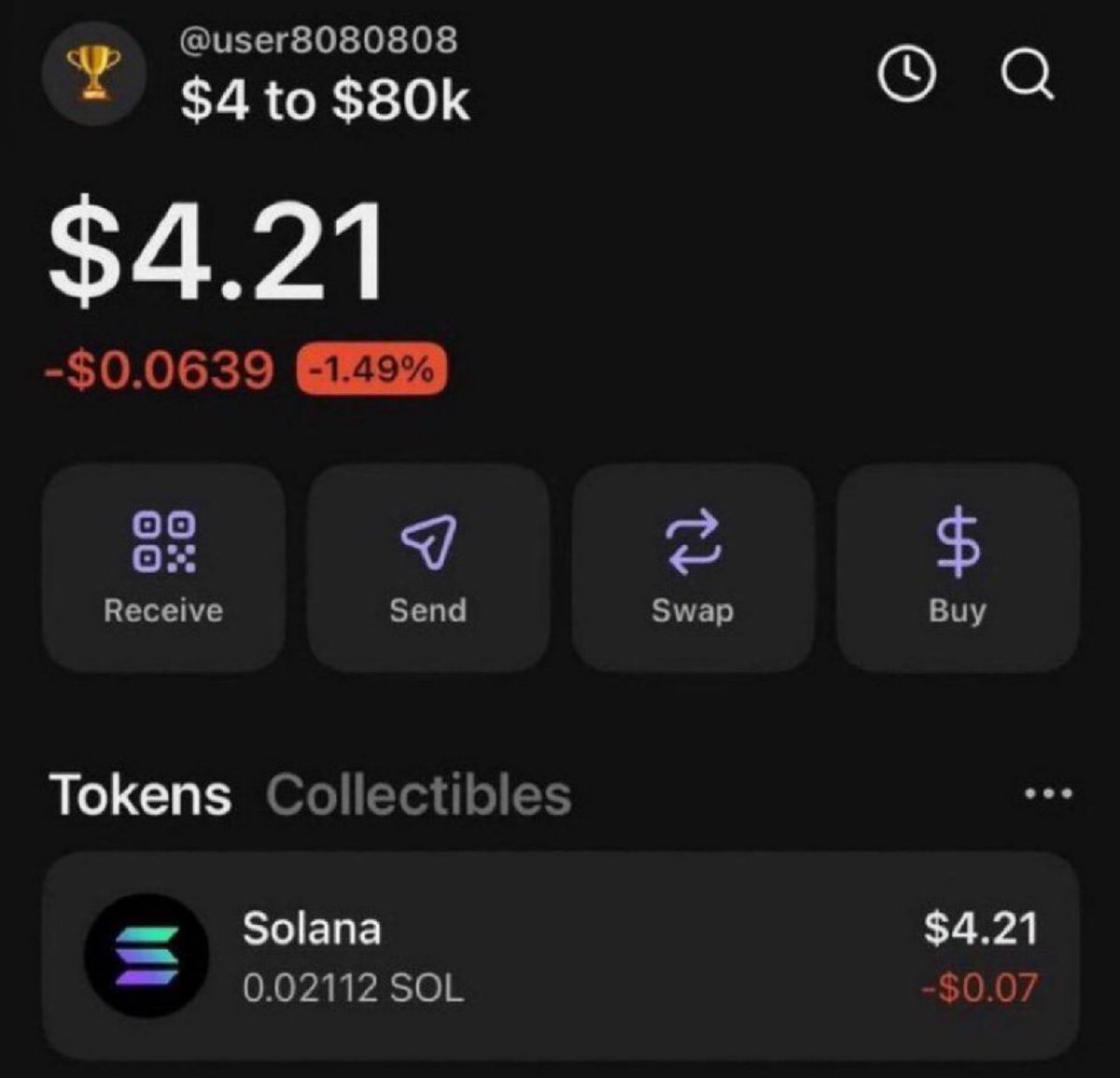 crazyrooky's tweet photo. As i promised:

$4 to $80,000 Challenge starts tomorrow

Missing $4? I’ll cover it

Adding 800 participants
Accepted so far: 38/800

Wanna join? Here’s how:

• Like &amp; Retweet
• Comment "🏆"
• Must be following https://t.co/EvnX7K1TBp