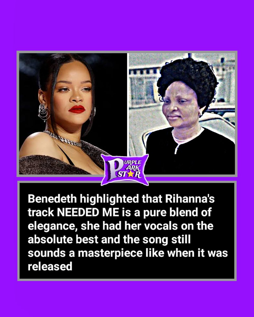 purplearkstar's tweet photo. #rihanna #benedeth https://t.co/p7eJPupMzs