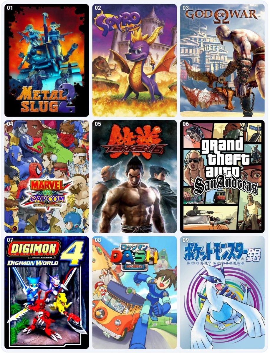 stevenismyalias's tweet photo. I'll give this trend a try  🤔 These are the 9 games that shaped me https://t.co/7cJ5bGPvGY
