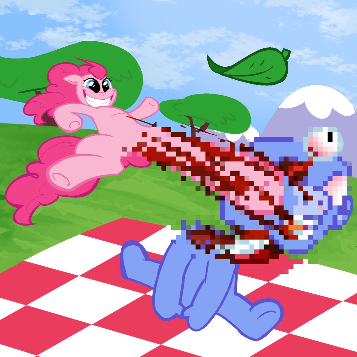 cinna_maru's tweet photo. TW: Blood and Gore

Keep smiling https://t.co/KHpIeIzb8P