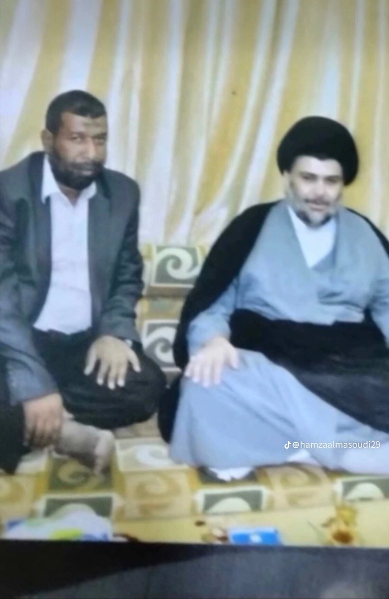 030T7oqkMO40OZH's tweet photo. صورة نادرة للمرحوم (محمود ابو رسول)رحمه الله..مع السيد القائد مقتدى الصدر حفظه الله.. https://t.co/7qGeeIeHRA