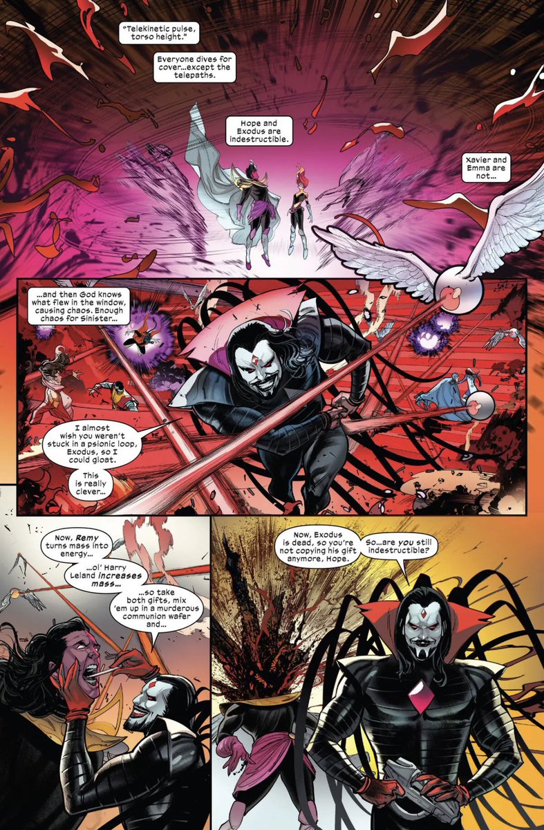 deshaunfrost616's tweet photo. Leave it to Sinister to give us Mother first 616 death.😭😭😭 Rather him give then Sebastian😂😂🤷🏾

I also would like to elect Sinister into my top 5 favorite villains only a top tier villain can take my bitch out 😂😂 https://t.co/tizWJGOclp