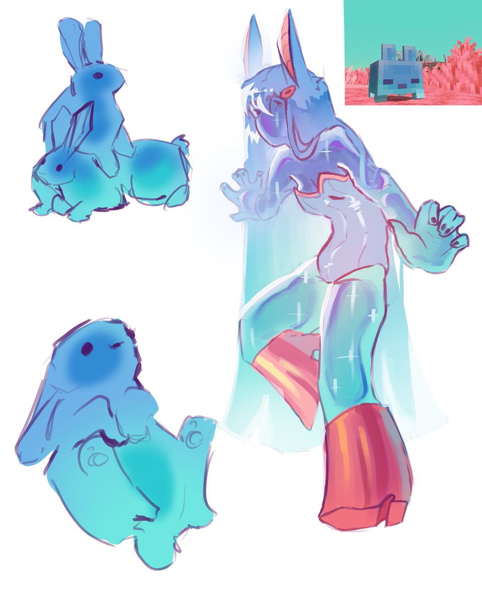 f4n1wi's tweet photo. blubs !! 🐰💙
#Blub #TheSift #Minecraft #MinecraftLive https://t.co/W0c7bawhRK