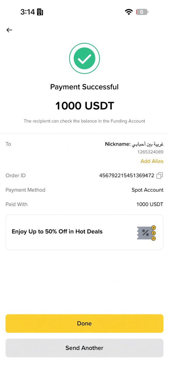 Crypto__Haris's tweet photo. Daily $3,000 Giveaways 

Sent $1000 to Binance UIDs 1063928202, 1265324089 and 170081282 🎉🔥

Today I will send $500 to 5 people who follows me @Crypto__Haris 

Comment your Binance UID or wallet address below 👇 https://t.co/DNG1CHpBjx