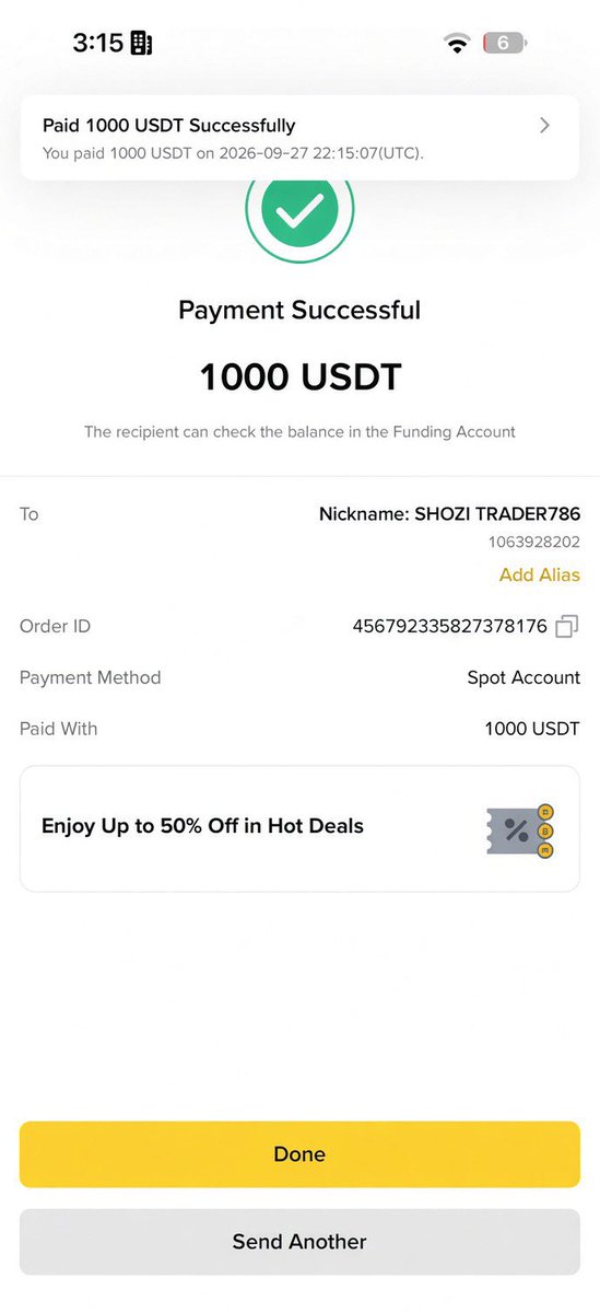 Crypto__Haris's tweet photo. Daily $3,000 Giveaways 

Sent $1000 to Binance UIDs 1063928202, 1265324089 and 170081282 🎉🔥

Today I will send $500 to 5 people who follows me @Crypto__Haris 

Comment your Binance UID or wallet address below 👇 https://t.co/DNG1CHpBjx