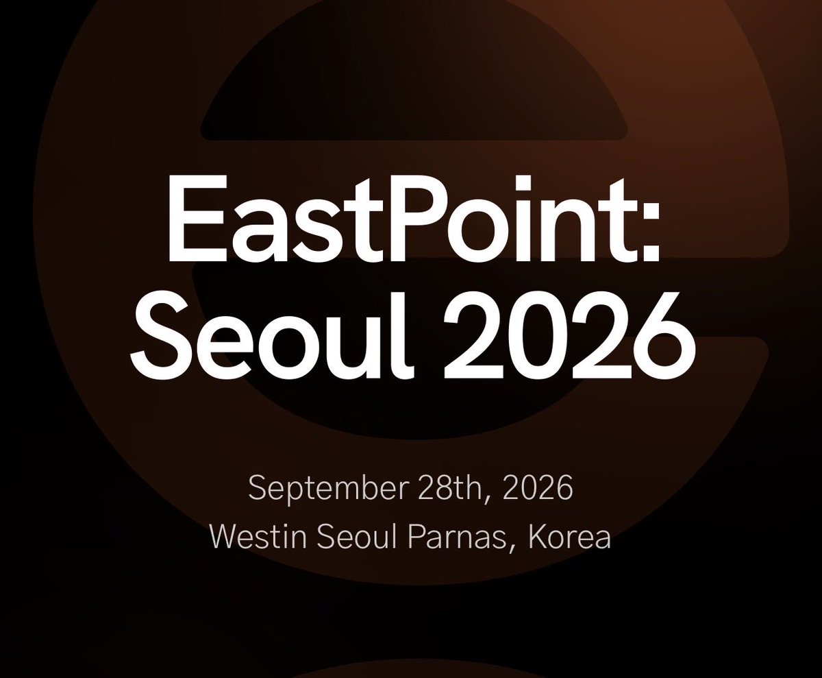 CarolineDPham's tweet photo. QUADRILLIONS

Excited to speak on the opening panel of @0xEastPoint with @digitalasset @CantonNetwork @YuvalRooz! https://t.co/sR7agRCC7N