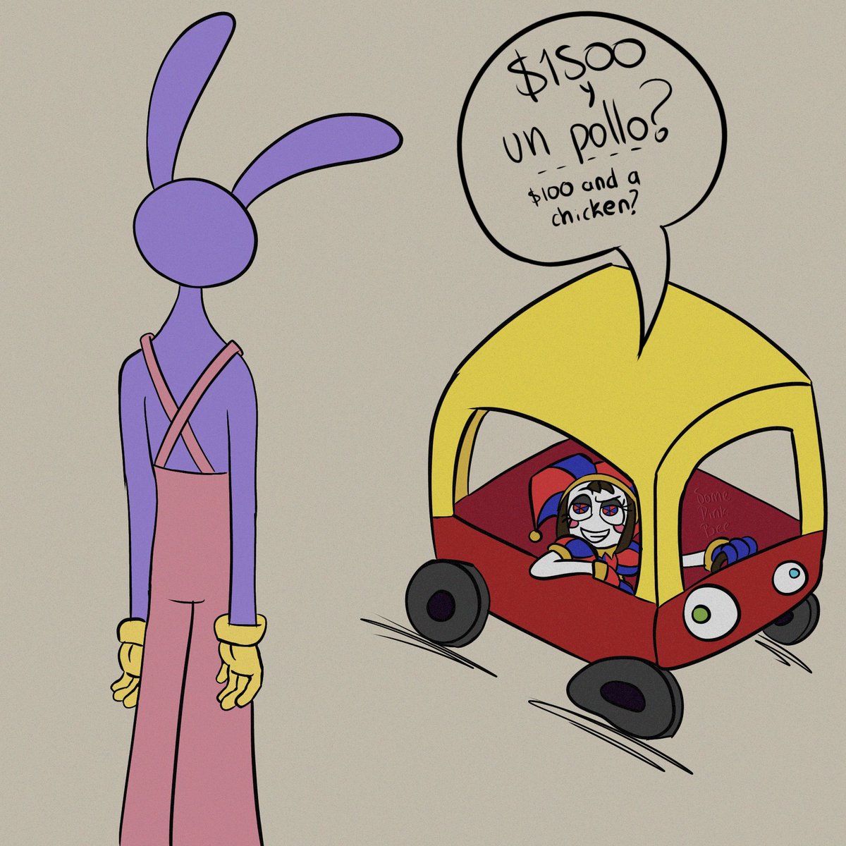 SomePinkBee tweet picture