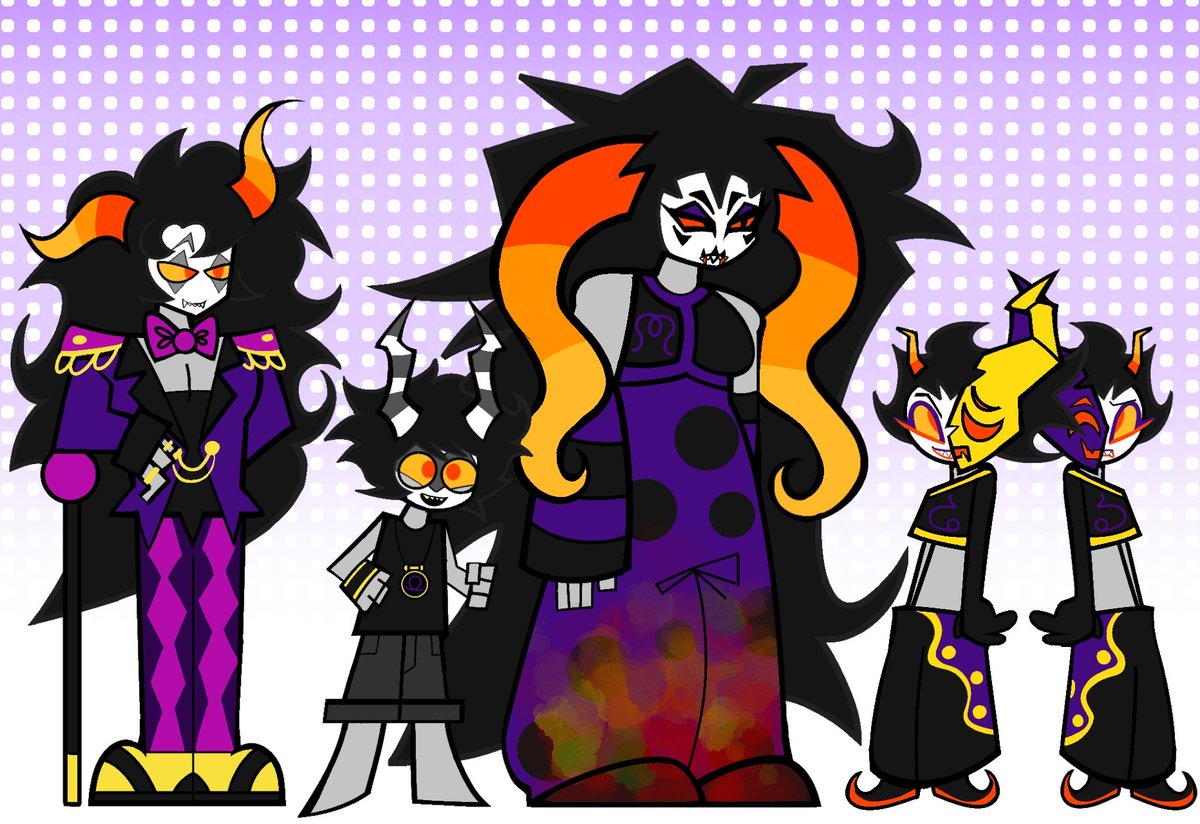 stellanela1's tweet photo. HIVESWAP HIGHBLOODS (I'll do the violets and trizza when act 3 drops) https://t.co/gjiXEYicqo