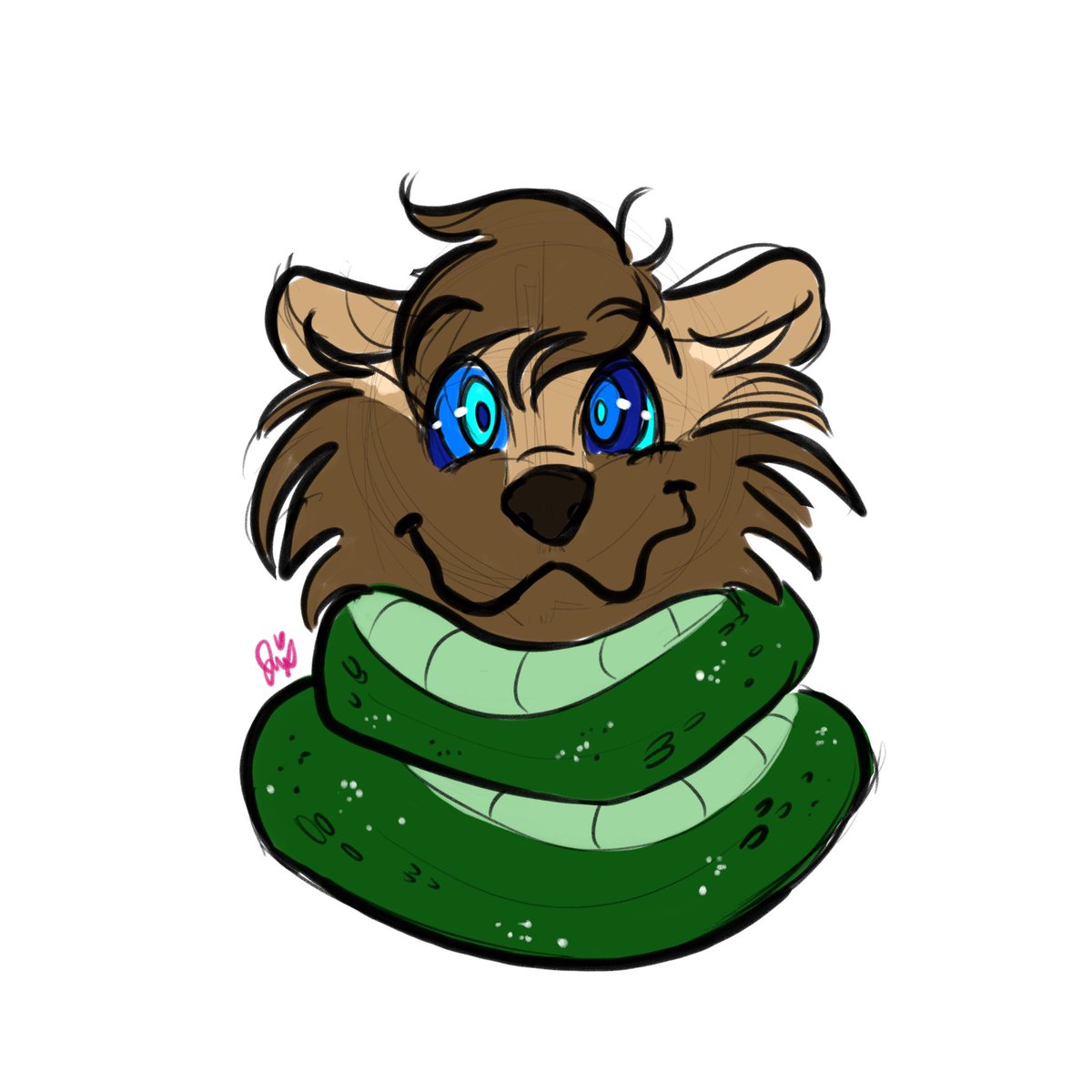 JinxJibe's tweet photo. Finished bust sketch comm for a commissioner on bsky https://t.co/mkIK46Uvvz